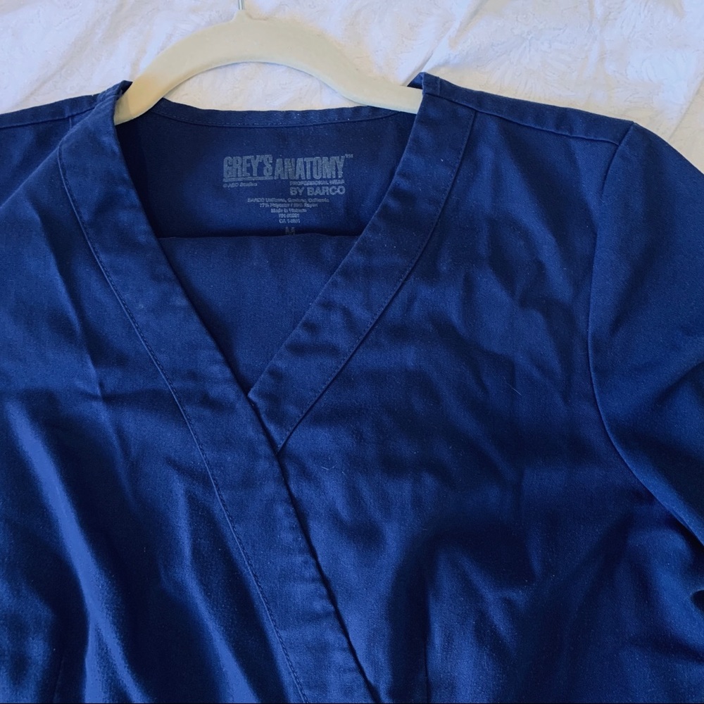 2 pairs! Greys Anatomy Navy Scrub Set